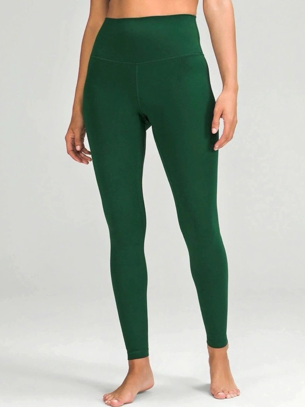 lululemon Align High-Rise Pant 28" Leggings in Everglade Green